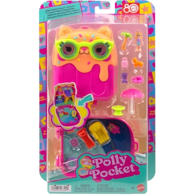 Polly Pocket Kitty Popsicle Resort Compact Playset 