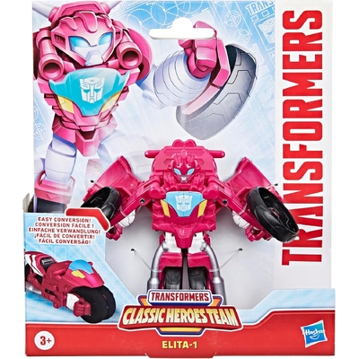 Transformers Classic Heroes Team ELITA-1 Converting Toy 4.5-Inch Figure
