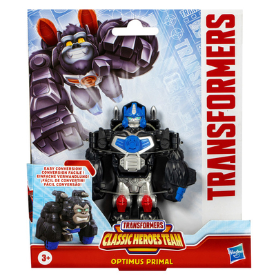 Transformers Classic Heroes Team Optimus Primal Converting Toy 4.5-Inch Figure