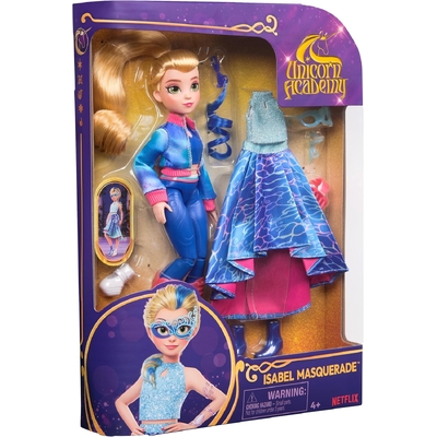 Unicorn Academy Deluxe Isabel Masquerade Fashion Doll