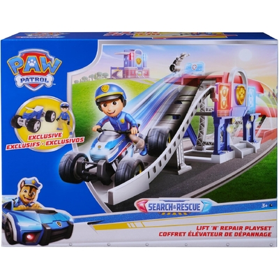 Paw Patrol Search And Rescue Set Lift And Repair Playset