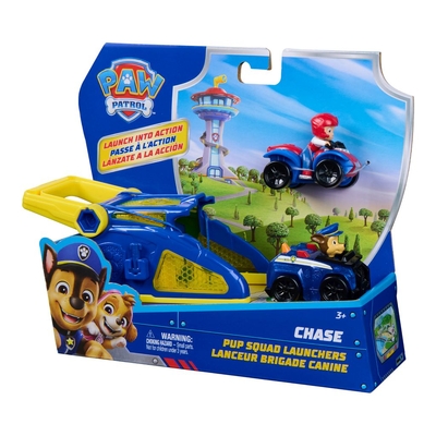 PAW Patrol Pup Squad Launchers - Chase