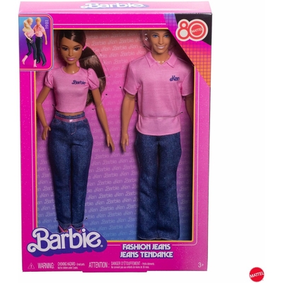 Barbie Fashion Jeans Doll 2 Pack 80th Anniversary JHD26