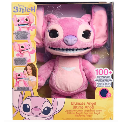 Disney Stitch Ultimate Angel Interactive Feature Plush Toy 43cm