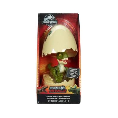 Jurassic World Dino Rivals Hatch 'N Play Dino Tyrannosaurus Rex Action Figure