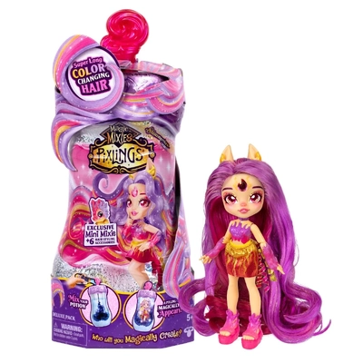 Magic Mixies Pixlings Series 2 Galaxy Hair Pippa the Firehorse Pixling Doll (15700)