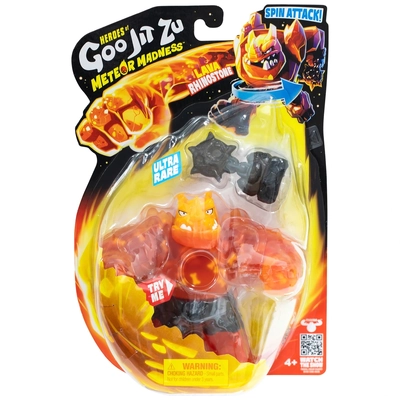Heroes of Goo Jit Zu Meteor Madness - Lava Rhinostone Ultra Rare