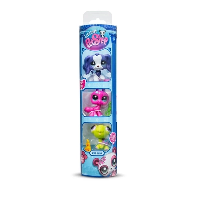 Littlest Pet Shop Trio In Tube (Series 3) Backyard Pets 3 Pack Figures