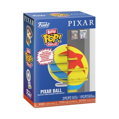 Funko Bitty POP Display Pixar Ball Showcase Display Shelf