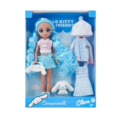 Hello Kitty and Friends: Cinnamoroll and Clara Doll Playset
