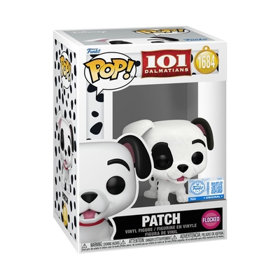 Funko Pop 101 Dalmatians (1961) - Patch Flocked #1684 Vinyl Figure