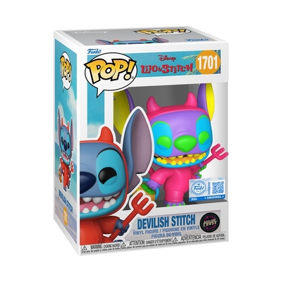 Funko Pop! Disney Lilo & Stitch - Devilish Stitch (CHASE)  #1701 Vinyl Figure
