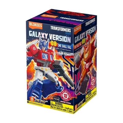 Blokees Transformers Galaxy Version 08 One Shall Fall Model Kit Blind Box