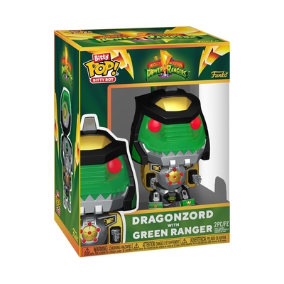 Funko Bitty Bot POP! Power Rangers - Green Ranger wit Dragonzord Vinyl Figure