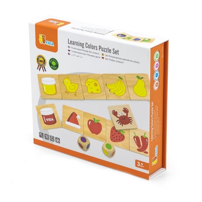Viga Wooden Toys Learning Colors Puzzle