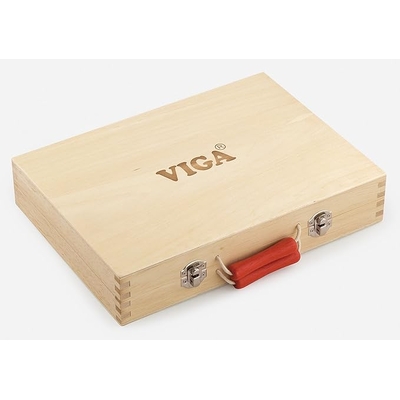 Viga Wooden Pretend Toys - 12 Piece Set Tool Box