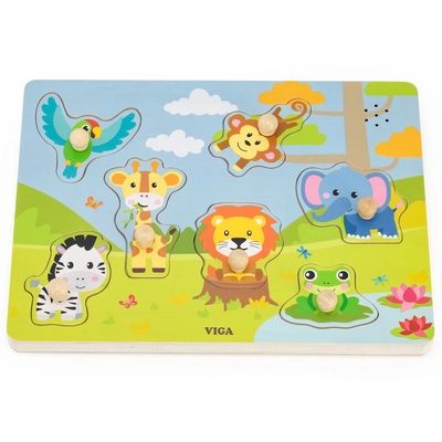 Viga Sound Puzzle Jungle Animals
