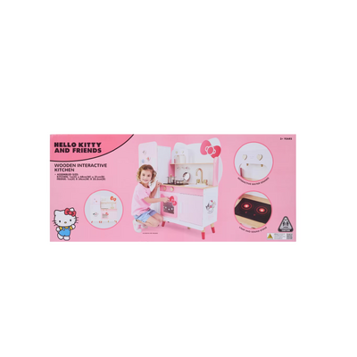 Hello Kitty and Friends Wooden Interactive Kitchen Playset