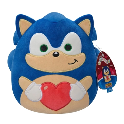 Squishmallows Valentines Sonic the Hedgehog Sonic Heart 8" Plush