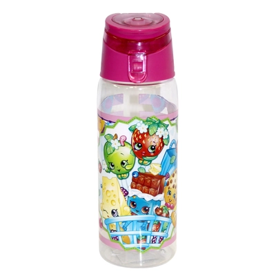 Shopkins Water Bottle BPA Free 