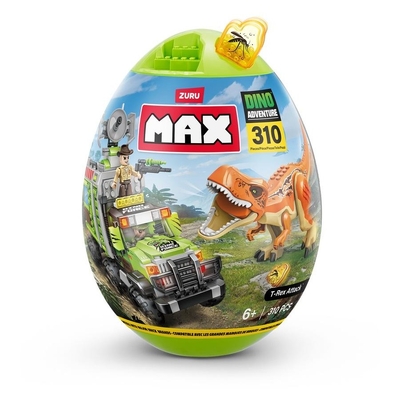 ZURU Max Build Dino Escape Egg Capsule 310 Bricks