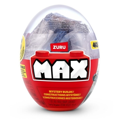 ZURU MAX Build Construction Egg Capsule 40+ Bricks