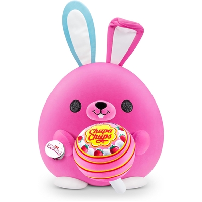 5 Surprise Snackles Super Size Plush - Britney The Rabbit with Chupa Chups