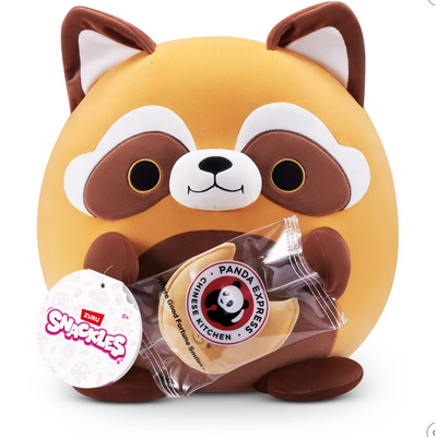 Snackles 8" Mina The Red Panda with Panda Express Fortune Cookie Plush