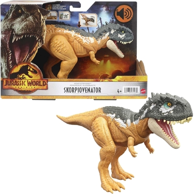Jurassic World Dominion Roar Strikers Skorpioventor Dinosaur Action Figure