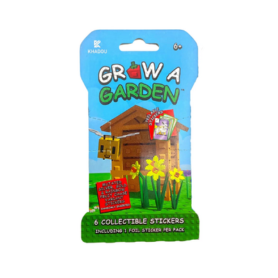Roblox Grow A Garden Collectible 6 Sticker Pack Hanger Pack