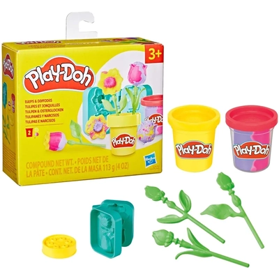 Play-Doh Lil Flowers Tulips & Daffodils