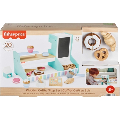 Fisher-Price Wooden Coffee Shop Set 