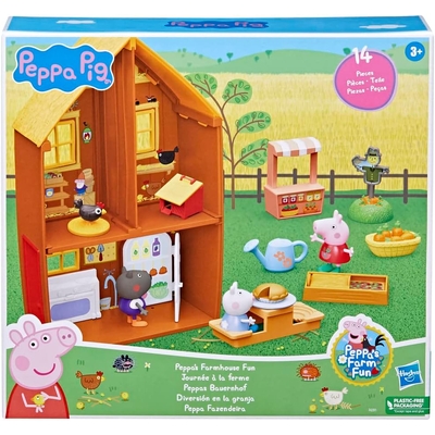 Hasbro Peppa Pig Farm Fun Peppa's Farmhouse Fun Playset