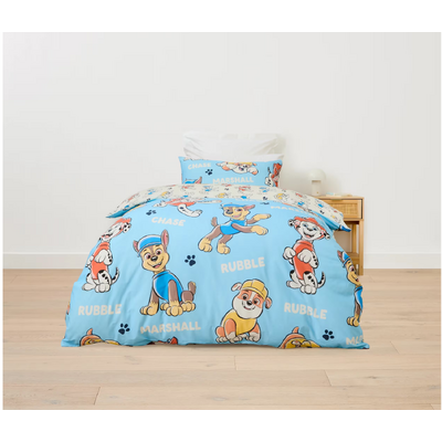 PAW Patrol Cotton Quilt Cover Set - Single Bed