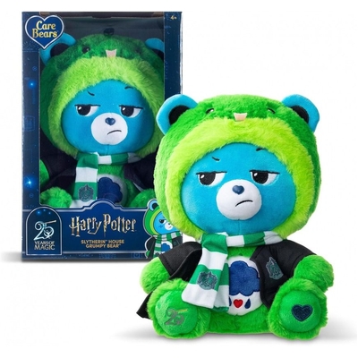 Care Bears X Harry Potter Grumpy Slytherin Hoodie 12" Plush