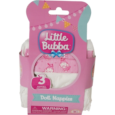 Little Bubba Doll Nappies