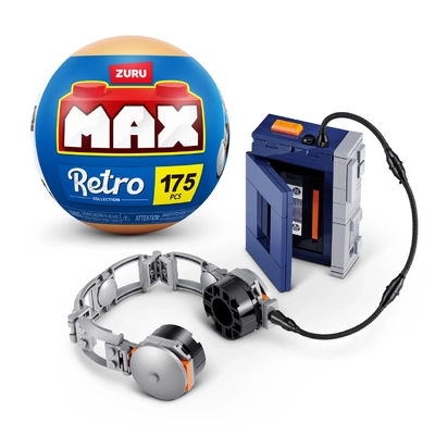 ZURU MAX Premium Retro Building Bricks Collection - Walkman
