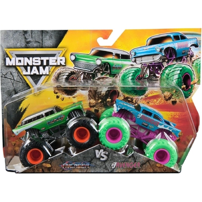 Monster Jam Avenger vs Avenger 1:64 Scale 2 Pack