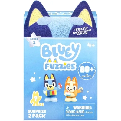Bluey Fuzzies Surprise Figure 2pk