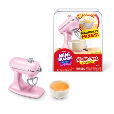 Mini Brands Really Works Magic Cook Kitchen Capsule (Series 1) - Pink Mixer