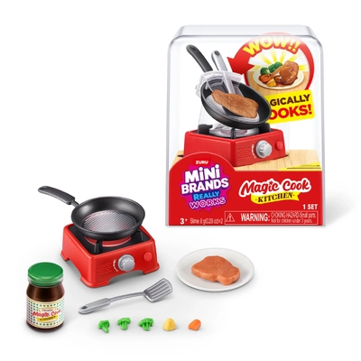 Mini Brands Really Works Magic Cook Kitchen Capsule (Series 1) - Steak With Pan