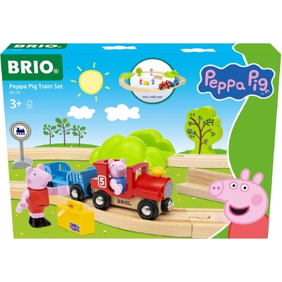 Brio Peppa Pig Train Set 18 pieces 36123