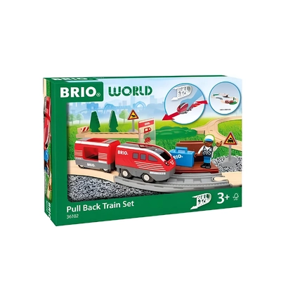 Brio World Pullback Train Set 28 pieces 36102