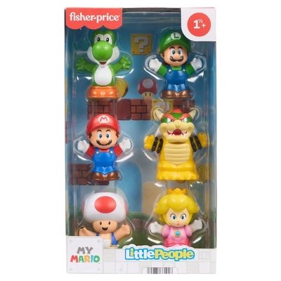 Fisher-Price Little People My Mario Figure 6-Pack