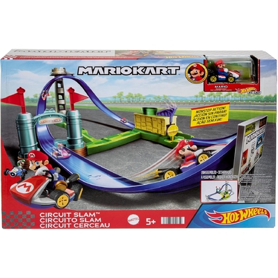 Hot Wheels Mario Kart Circuit Slam Track Set