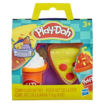 Play-Doh Treats to Go Pizza and Milkshake Playset