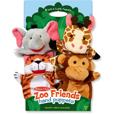 Melissa & Doug Zoo Friends Hand Puppets (73168)