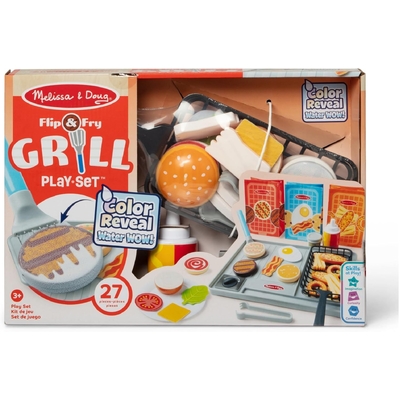 Melissa & Doug Water WOW! Flip & Fry Grill Play Set