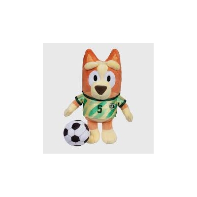Bluey Soccer Plush 18cm - Bingo
