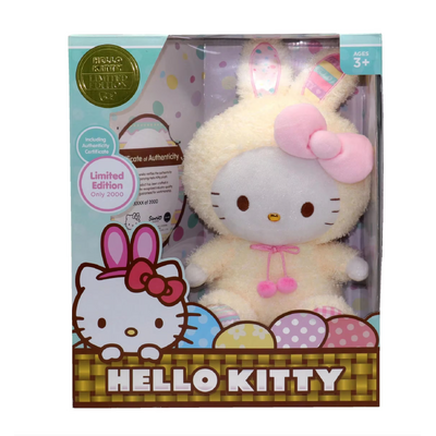 Hello Kitty Limited Edition Plush Easter Bunny 